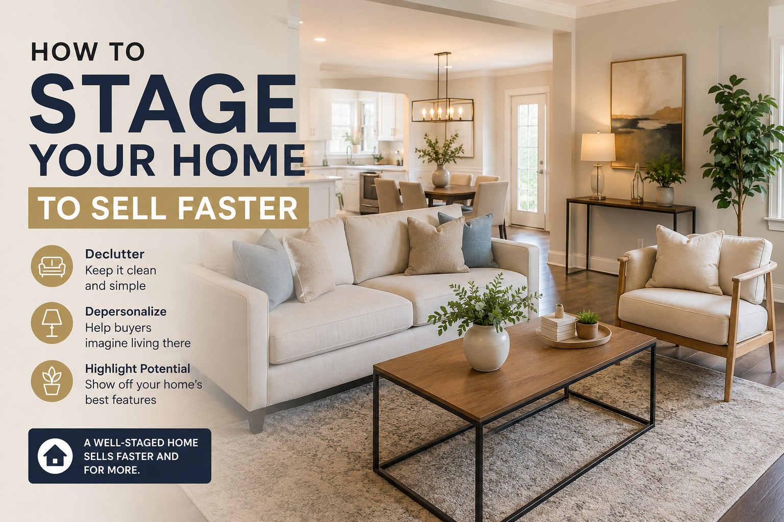 How to Stage Your Home to Sell Faster
