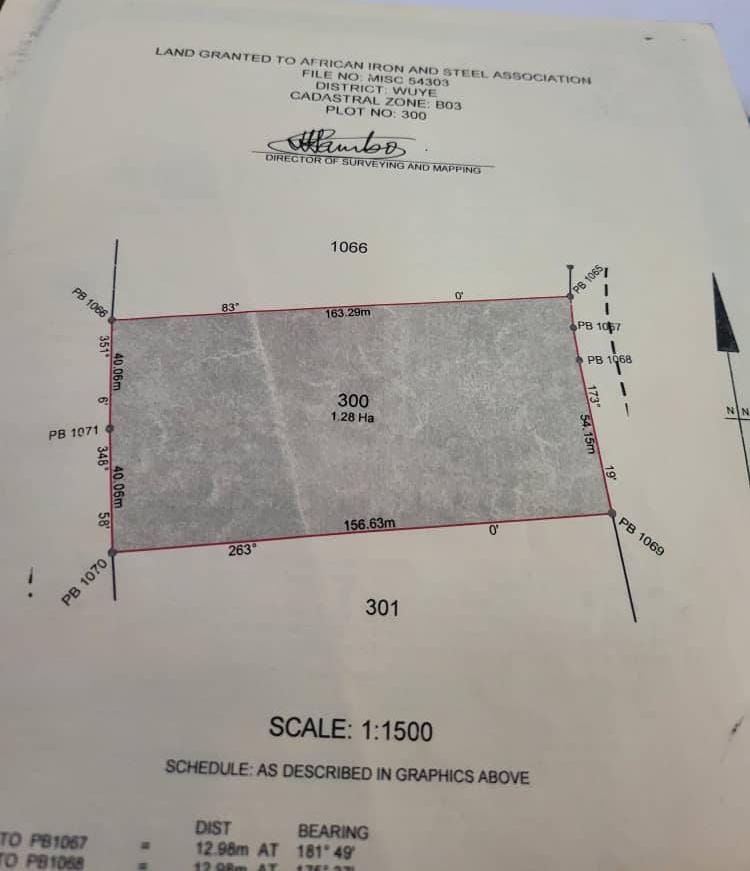 Residential Land for Sale in Wuye