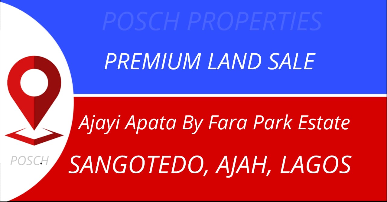 34,832 SQM Land for Sale in Ajayi Apata, Sangotedo, Lekki, Lagos