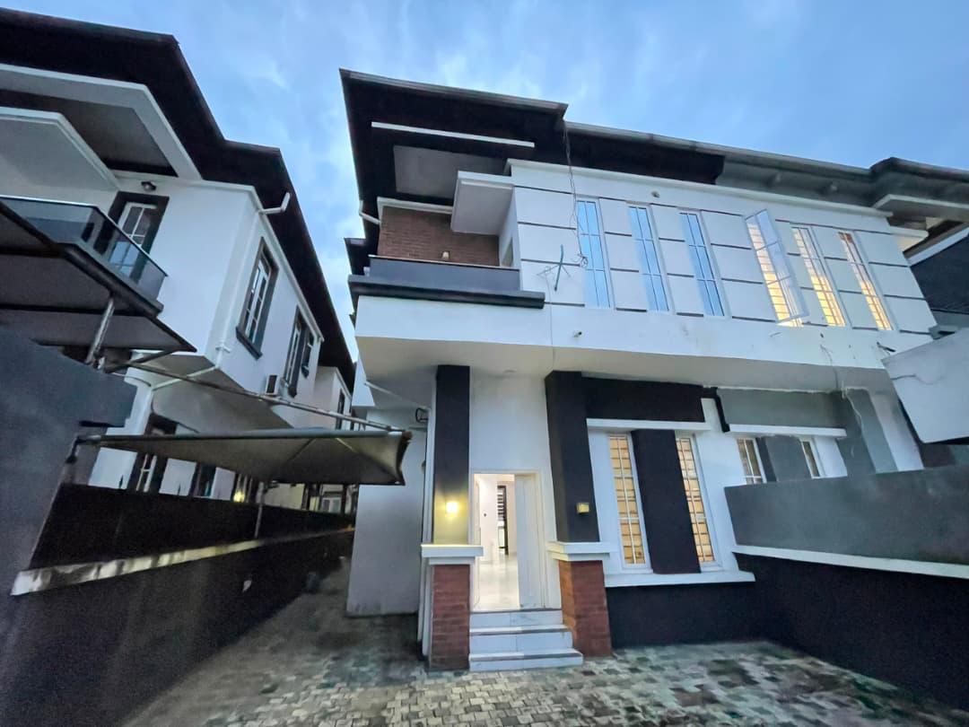 4 Bedroom Semi-Detached Duplex for Rent in Chevron, Lekki, Lagos