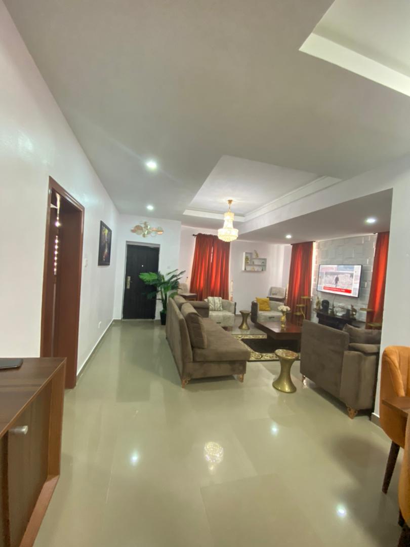 Furnished 3 Bedroom Apartment with BQ for Rent in Victoria Island, Lagos
