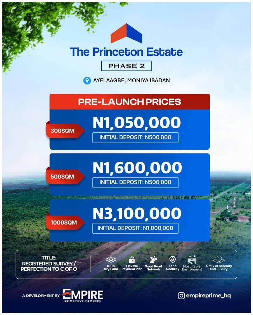 Land for Sale in Ibadan, Oyo