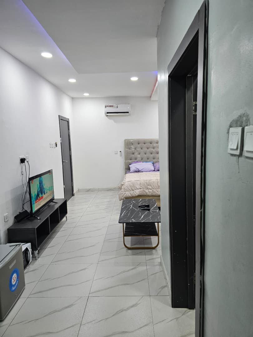 Studio Apartment Shortlet with Pool in Ijaiye, Ikeja
