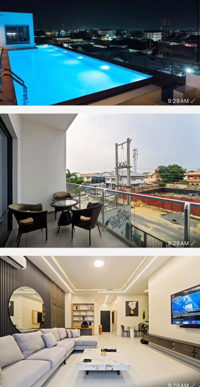 Luxury 1 Bedroom Apartment for Shortlet in Lekki Phase 1, Lagos