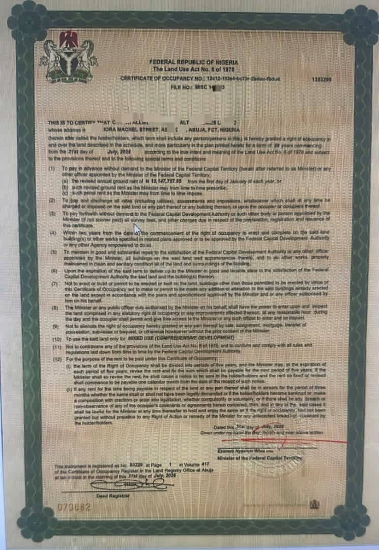 101 Hectares of Mixed-Use Development Land for Sale in Apo, FCT