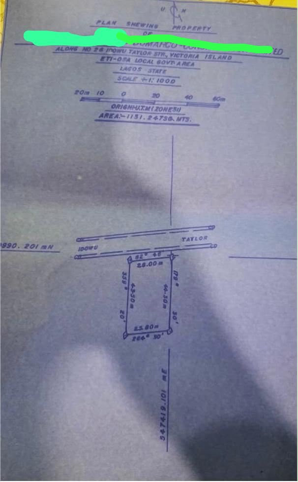 Land for Sale in Victoria Island, Lagos