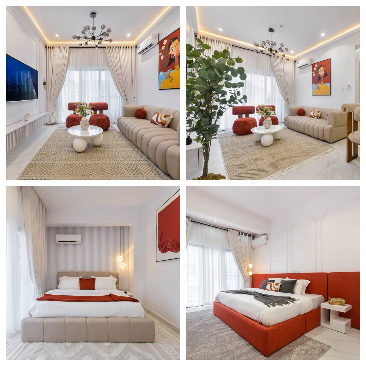 2 Bedroom Shortlet Apartment in Lekki Phase 1, Lagos