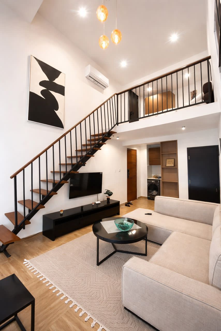 Serviced Studio Loft Shortlet in Yaba, Lagos