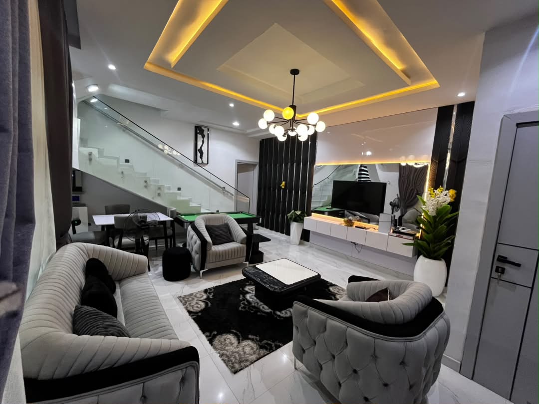 Brand New Luxury 3 Bedroom Duplex for Shortlet in Opebi, Ikeja