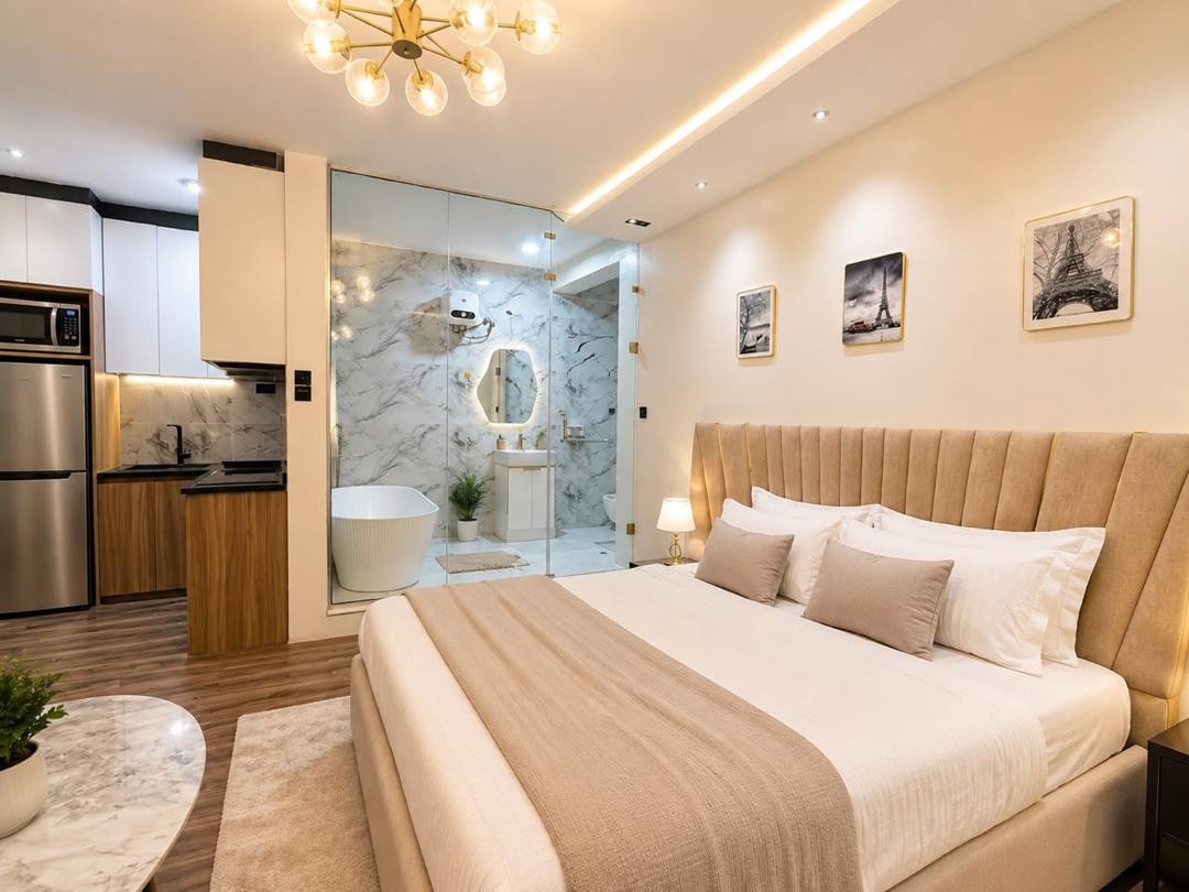 Studio Apartment for Shortlet at Osapa London, Lekki, Lagos