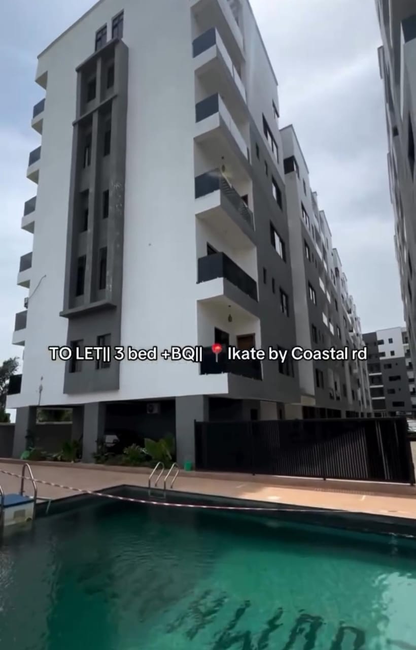 3 Bedroom Maisonette for Rent in Ikate, Lagos