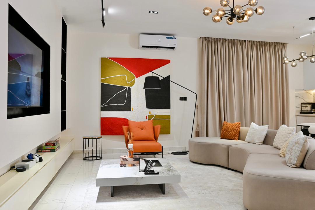 Fully Serviced 2 Bedroom Apartment Shortlet in Lekki Phase 1, Lagos