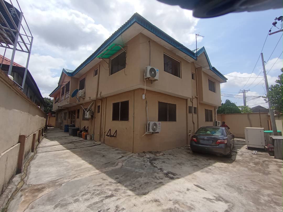 Block of 4 Flats for Sale in Wemabo Estate, Ikeja