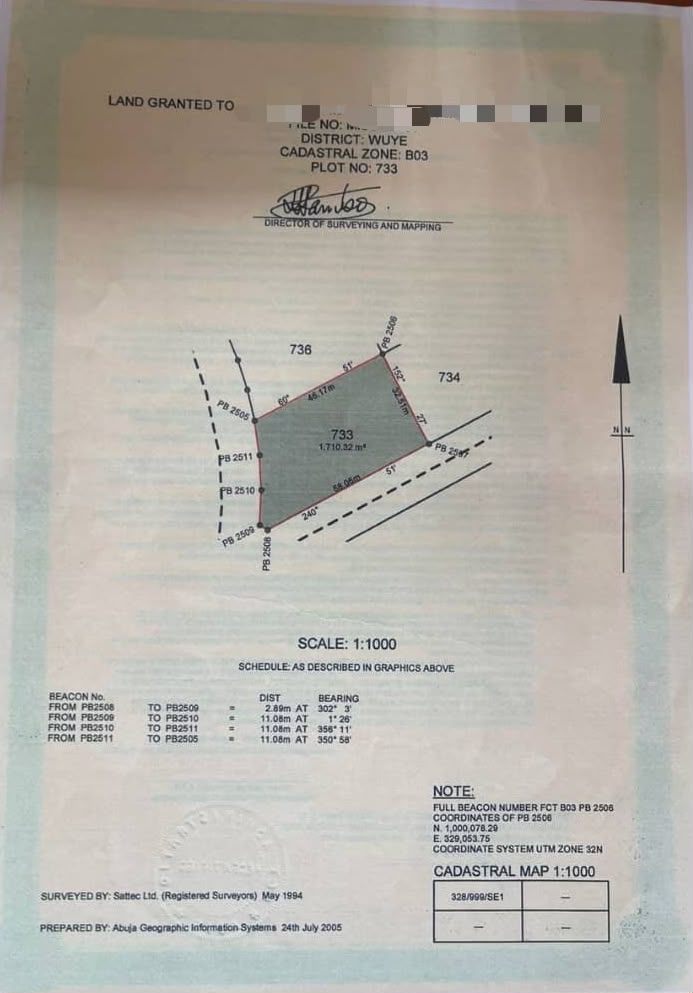Residential Land for Sale in Wuye