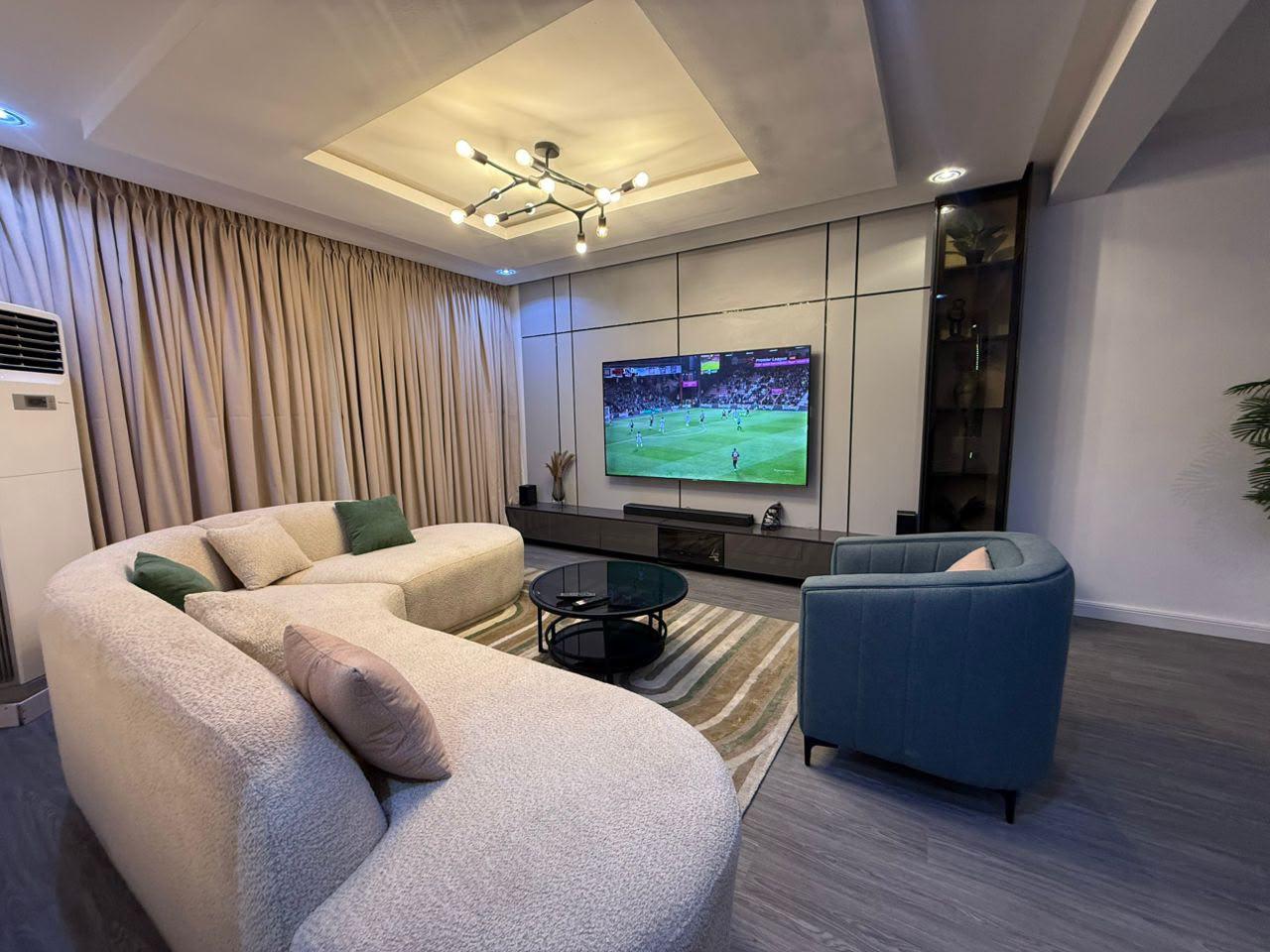 Luxury 4 Bedroom Terrace for Shortlet in Dideolu Estate, Victoria Island, Lagos
