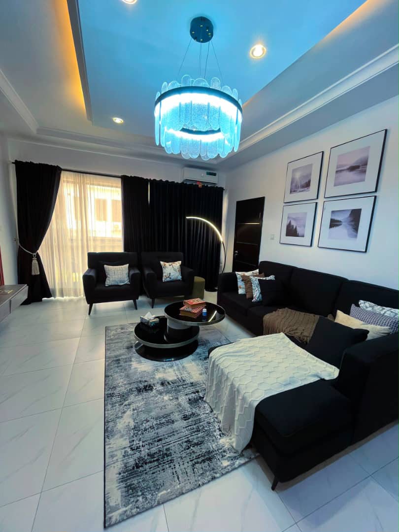 Luxury 2 Bedroom Apartment Shortlet in Salem, Ikate, Lekki