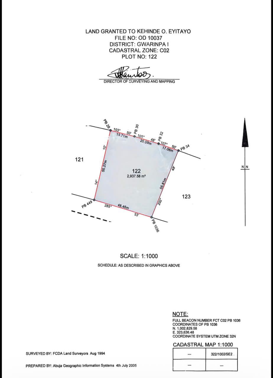 Plot of Land for Sale in Gwarimpa