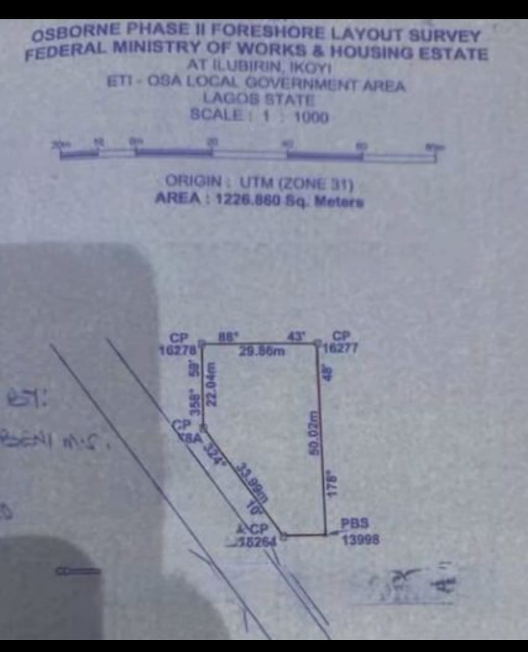Land for Sale in Osborne Phase 2, Ikoyi, Lagos