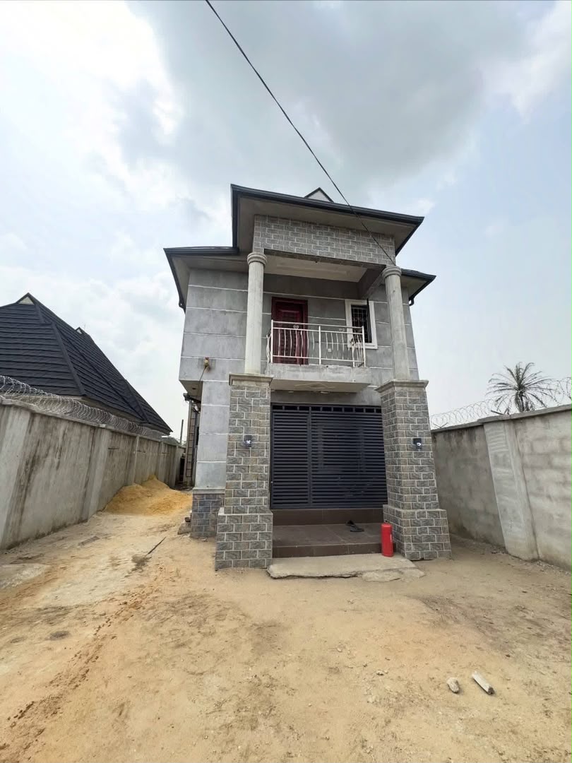 Fully Detached 3-Bedroom Duplex with Self-Contained BQ for Sale in Eneka, Port Harcourt