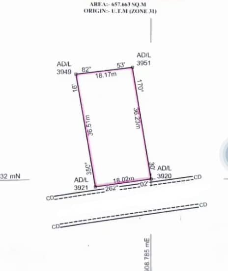 657sqm Land with C of O for Sale in Chevron, Lagos