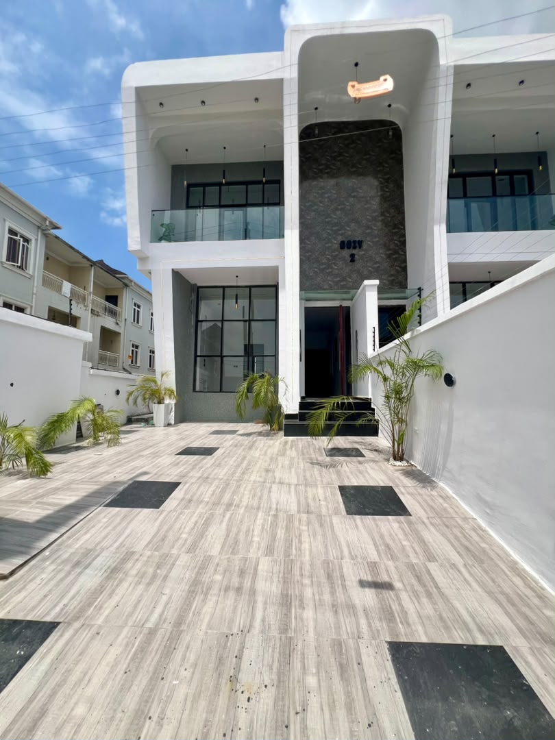 Alluringly Built 5 Bedroom Semidetached Duplex for Sale in Ajah, Lekki