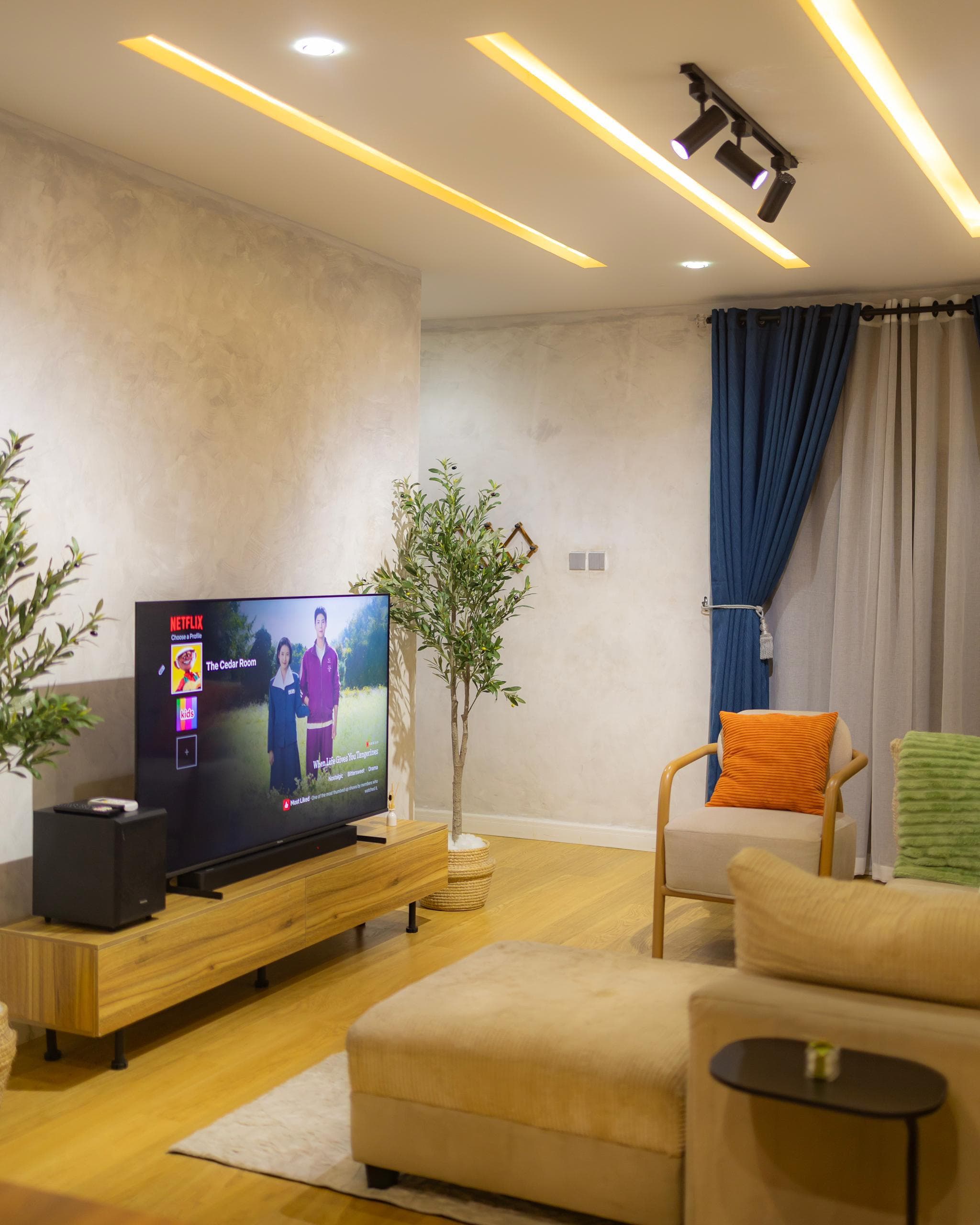 Warm, Earth-Toned 2 Bedroom Apartment for Rent in Lekki, Lagos