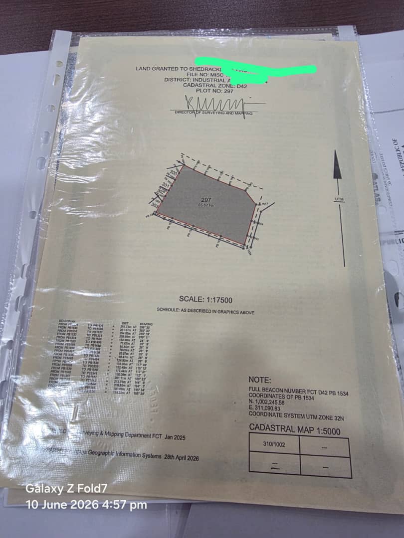 Industrial Land for Sale in Idu District