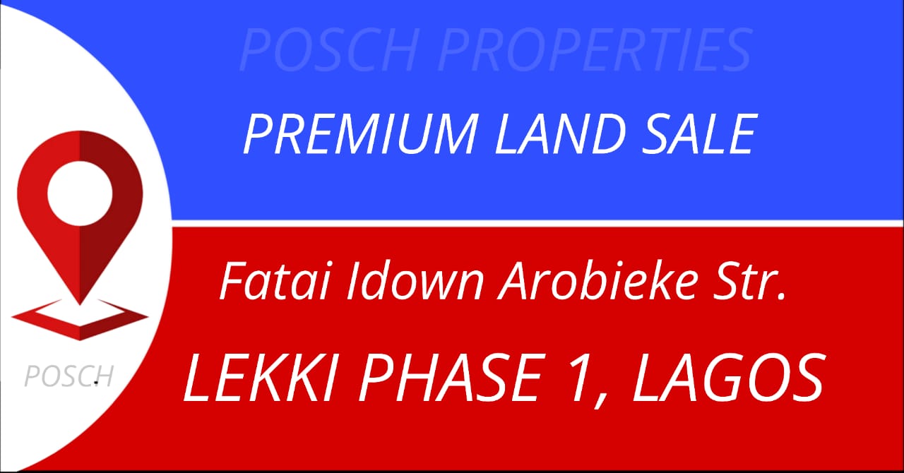 900 SQM Land for Sale in Lekki Phase 1, Lagos