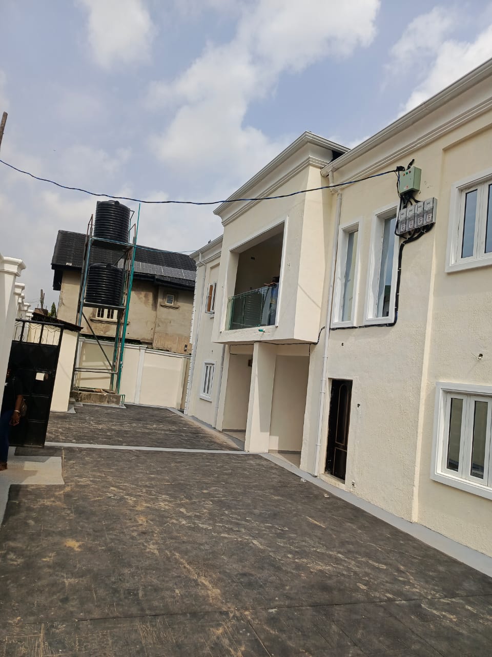 NEWLY BUILT 2BEDROOM FLAT WITH MODERN FACILITIES