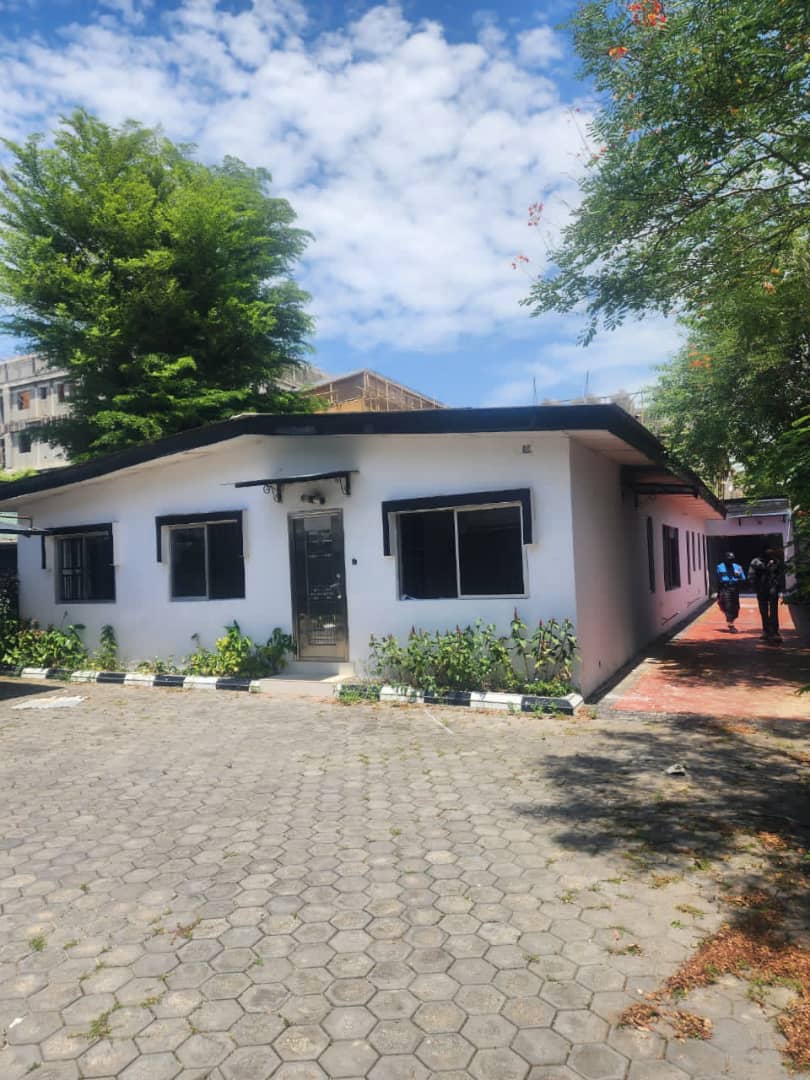 Detached 3-Bedroom Bungalow Office Space for Lease in Ikeja GRA, Lagos