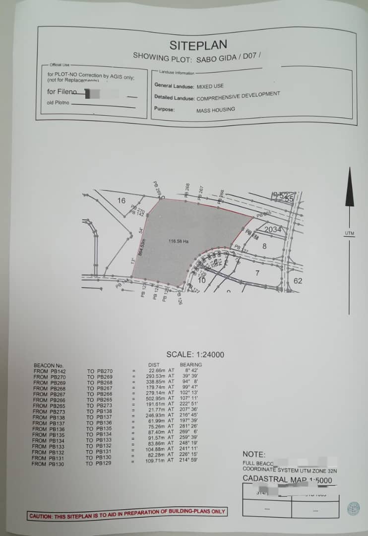 Residential Housing Estate Land for Sale in Karasana South