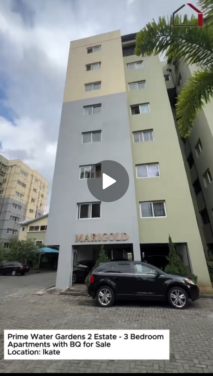 3 Bedroom Apartment for Sale in Prime Water Gardens 2, Ikate, Lekki, Lagos