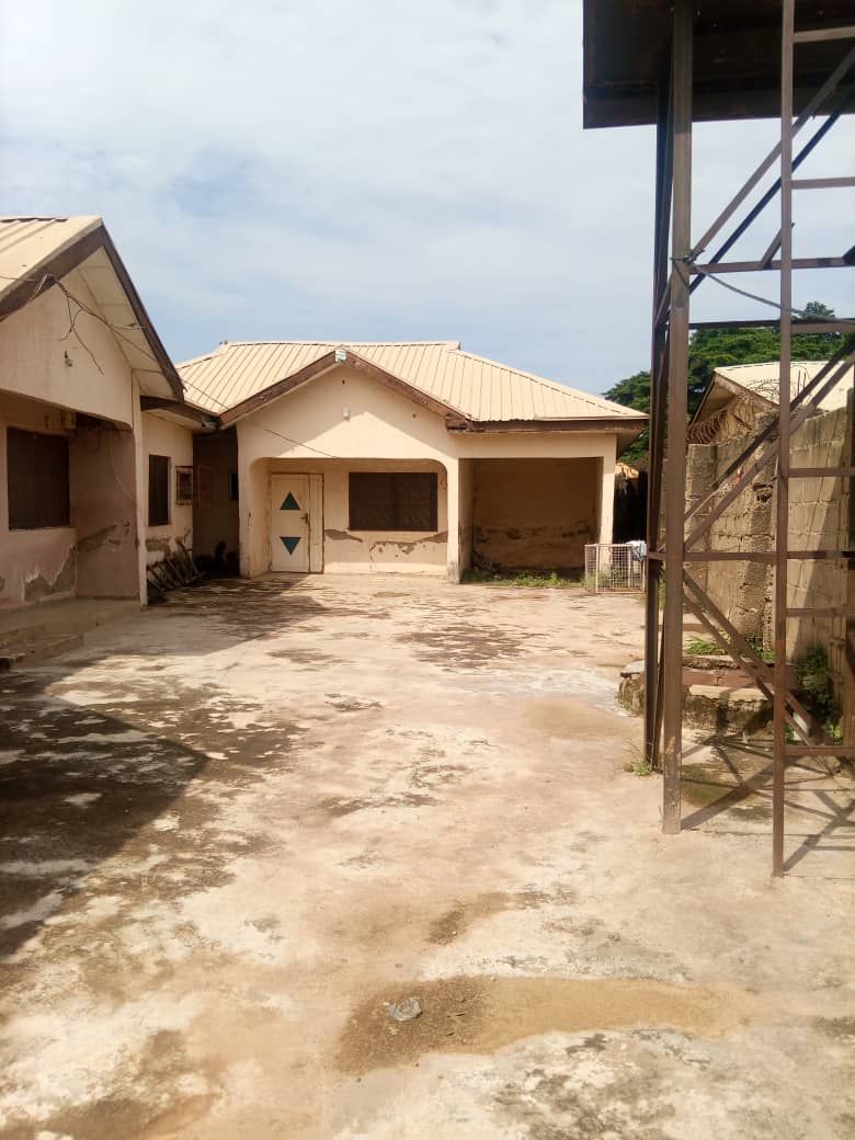Two 2-Unit 2-Bedroom Flats and Three Shops for Sale in Minna, Niger State - 1